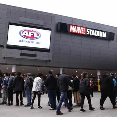 Security scare as teenager brings weapons to AFL match