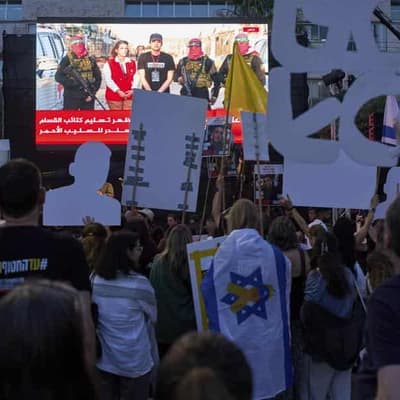 Hamas frees Israeli-American as Trump heads to Mideast