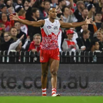 Swans duo banned over high hits on Blues defenders