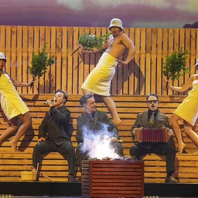 Sweden's sauna song is hot favourite to win Eurovision