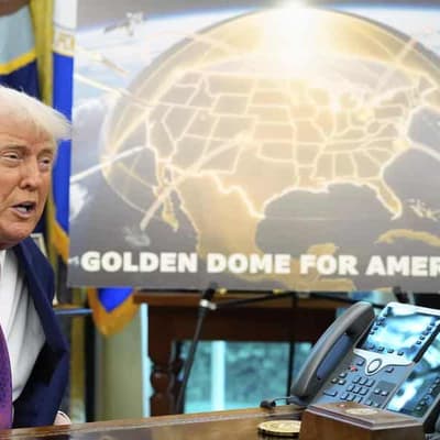 Trump announces 'Golden Dome' US defence shield design