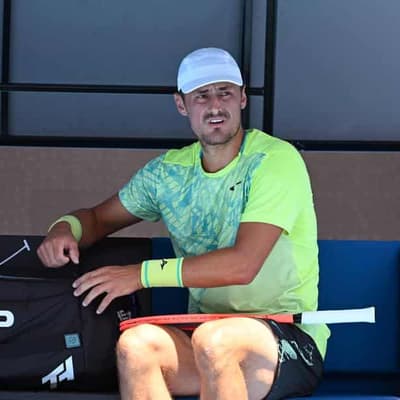 Weak end at Bernie's match as Tomic hopes sink in Paris