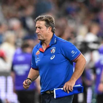 Dogs coach Beveridge in fiery Cornes confrontation