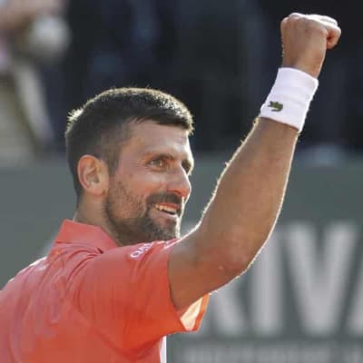 Djokovic ready to be 100 not out on the march to Paris