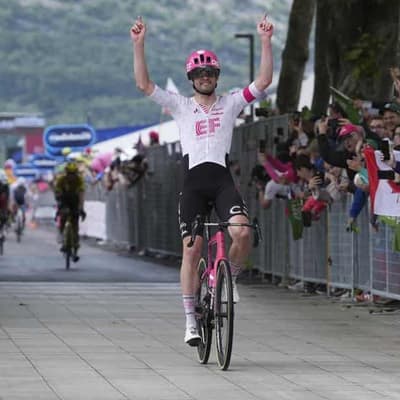 Aussie Groves makes podium but misses out at Giro