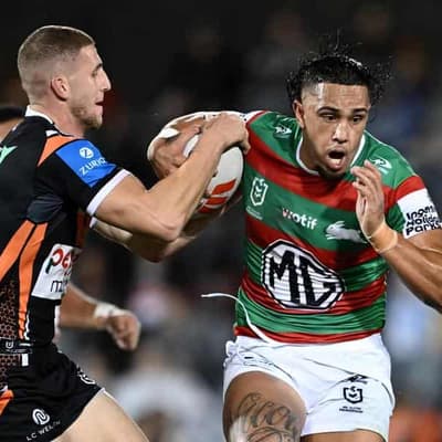 Souths beast is NRL's form prop but prefers other role