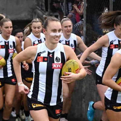 Night and day - Magpies reflect on first AFLW game
