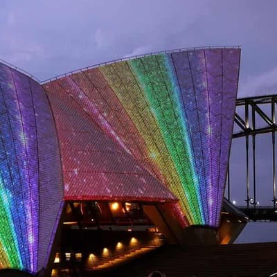 Rainbow buildings to highlight 'invisible' issue