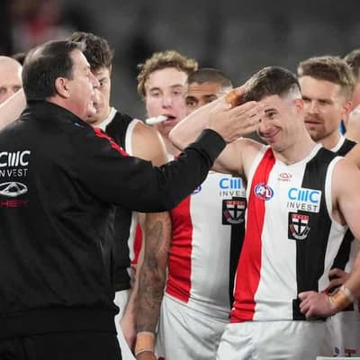 Struggling Saints aim to stay the course in AFL storm