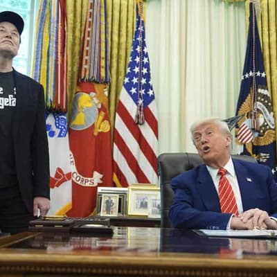 Black-eyed Musk denies drug use as US govt tenure ends