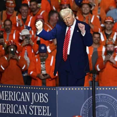 Trump vows to double steel tariffs to 50 per cent