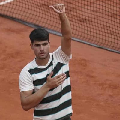 'Angry' Alcaraz wins mind battle, 100th clay victory