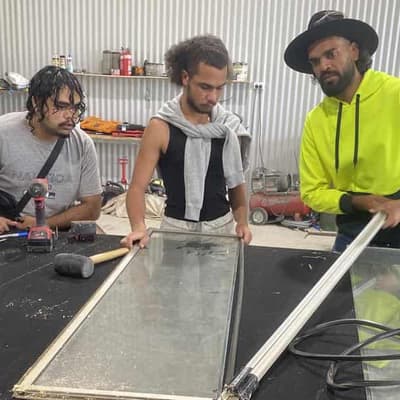 Construction company building purpose for youth