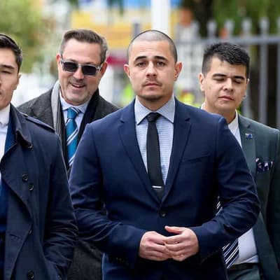 Cop who left bashed victim in fear spared further jail