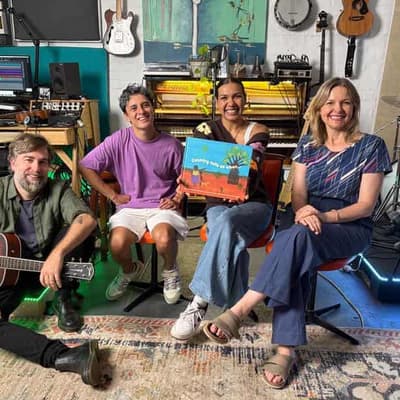 A season for busking: children's book inspires song