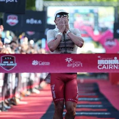 'Strong Like Jon' - American rallies to win Cairns tri