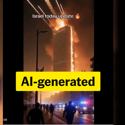 Social media bombarded by fake AI videos of Israel-Iran conflict