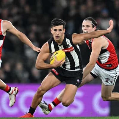 Daicos goal snaps Saints' challenge in the nick of time