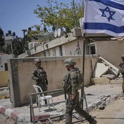 Israeli settlers attack West Bank town after Gaza bomb