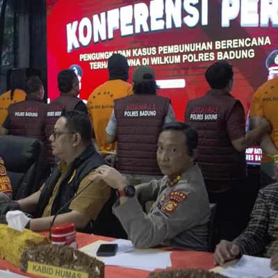 Indon police outline activities of Aust murder suspects