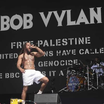 Police review rapper's Glastonbury anti-Israel comments