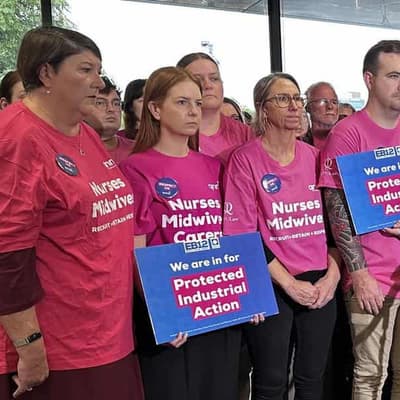 Nurses in a pink fit, set to strike over wage offer