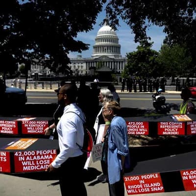 US Senate struggling to pass Trump's $5 trillion bill