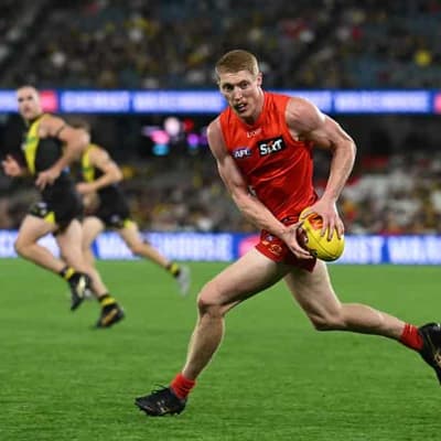 Suns star at risk as AFL cracks down on umpire contact