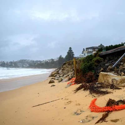 Coastal erosion inaction has home owners on brink
