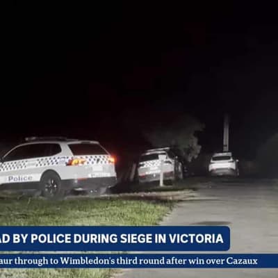 Man shot dead in rural siege made bomb threat