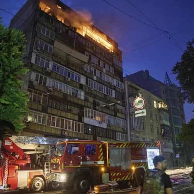 Russia pounds Kyiv with more missiles and drones