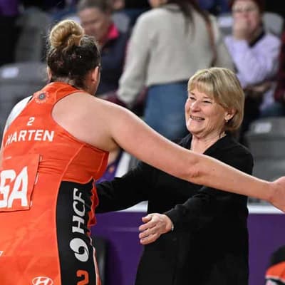 Giants send retiring legend Harten out a winner