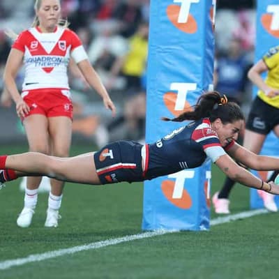 Roosters roll as Sharks, Knights enjoy first NRLW wins