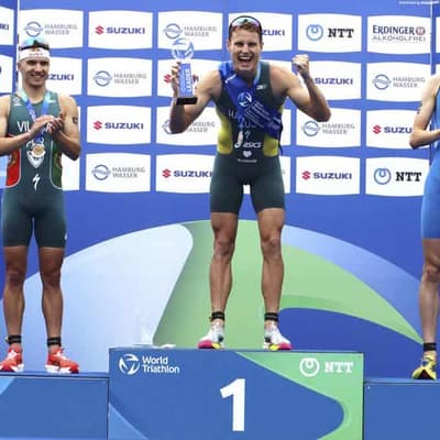 Hauser boosts triathlon dominance with Hamburg win