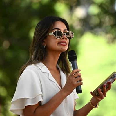 Legal action in play after protester 'punched' in eye