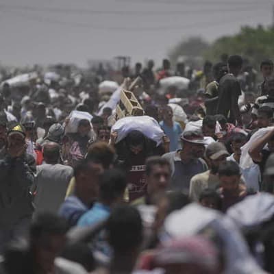 Crush at Gaza aid distribution site kills at least 20