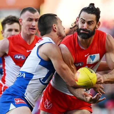 Grundy, Heeney find top gear as Swans cull Kangaroos