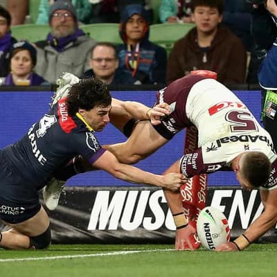 Manly hold off late Storm surge to boost finals hopes