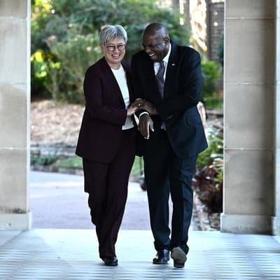 'Anchor in a volatile world': Australia, UK draw closer