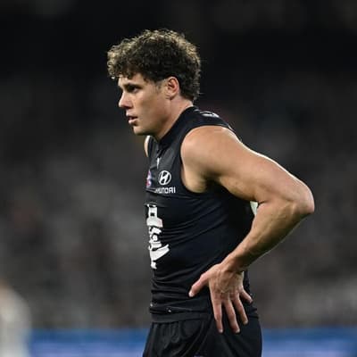 Blues star Curnow responds to AFL trade rumours