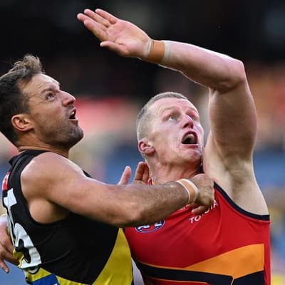 Focus turns to big Bomber after Crows re-sign ruck star