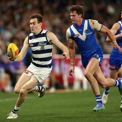 Cats' Cameron stars with career-best bag to roast Roos