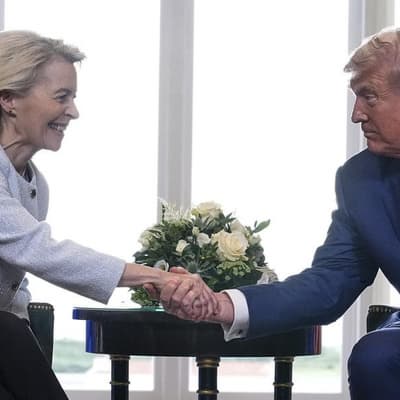 Trump agrees outline trade deal with EU's von der Leyen