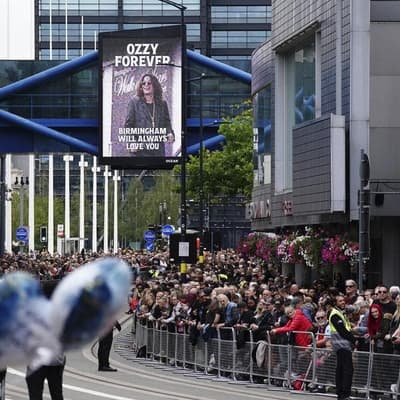 'Home of metal' gathers to farewell Ozzy Osbourne