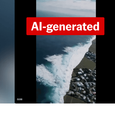 Tsunami images test truth after Russian earthquake