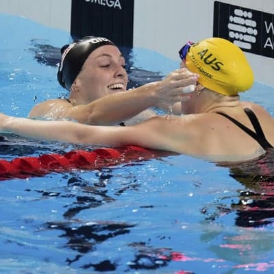 Tired O'Callaghan upset in women's 100m freestyle final