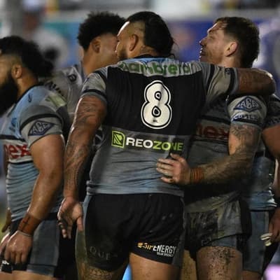 Sharks feast on drowned Cowboys to boost top-four hopes