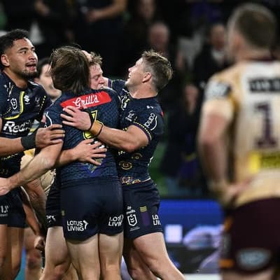 Storm go top as Broncos cop bizarre halves injury blows
