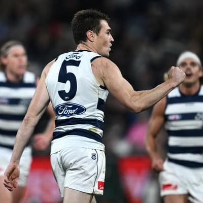 Cameron kicks four as Cats cruise against Bombers