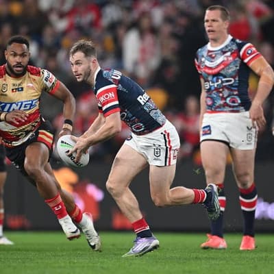 Walker's on for Roosters, Marky Mark his words
